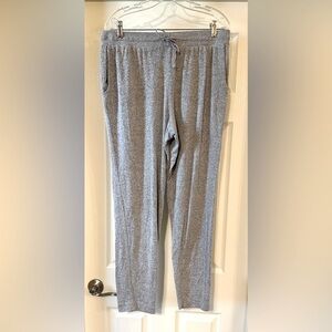 Natori heather grey lounge pants
